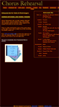 Mobile Screenshot of chorusrehearsal.co.uk